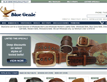 Tablet Screenshot of bluegenie.com
